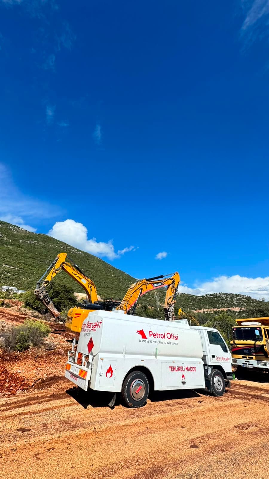 Kaş Oto Lastik yakıt ikmal ve teslimat hizmeti